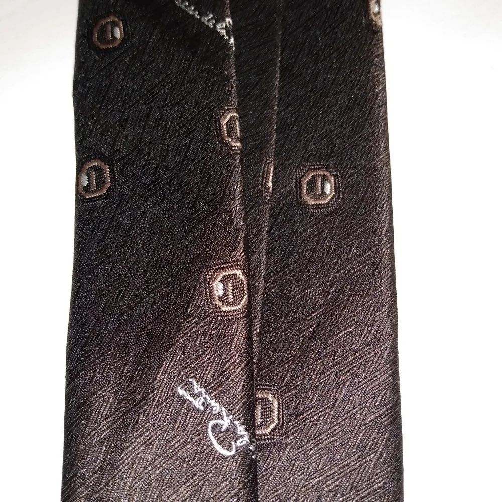 4 Silk Ties, Claybrooke, Gino Pompeii, Stafford, Oscar De La Renta, pre-owned
